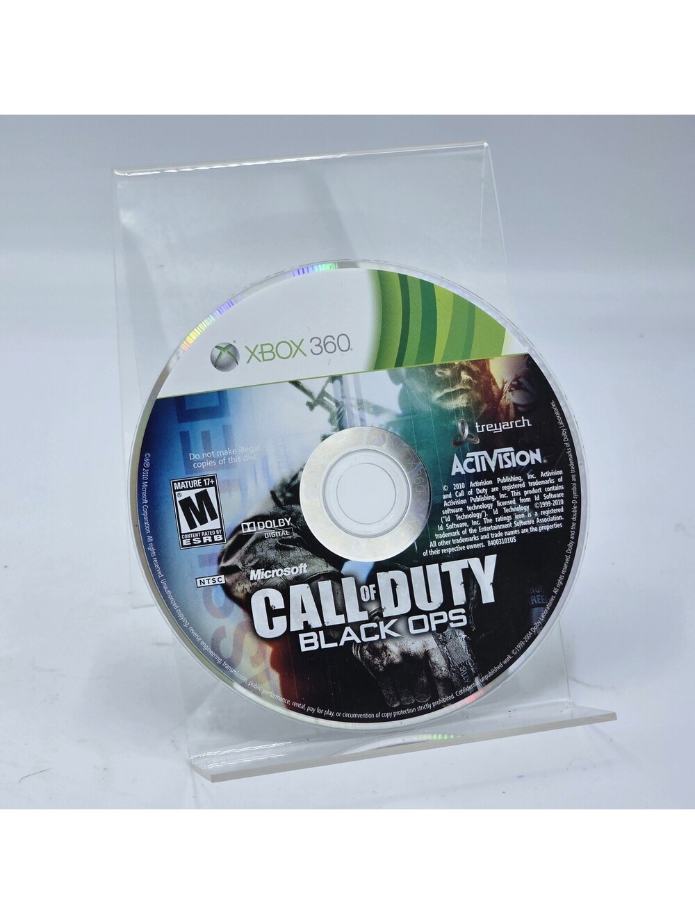 Call of Duty: Black Ops (Xbox 360, 2010) Disc Only